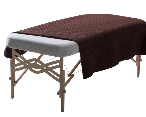Earthlite Premium Microfiber Quilted Blanket - Machine-Washable Quilted Treatment Blanket in Two Colors
