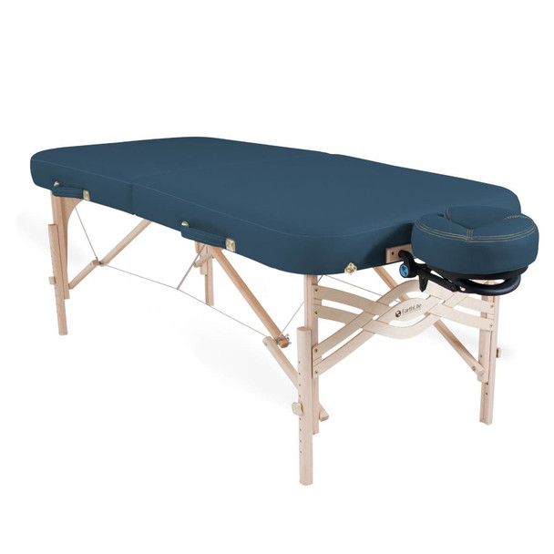 Earthlite Spirit Portable Massage Table - Flagship Portable Table Package with Flex-Rest Face Cradle Options