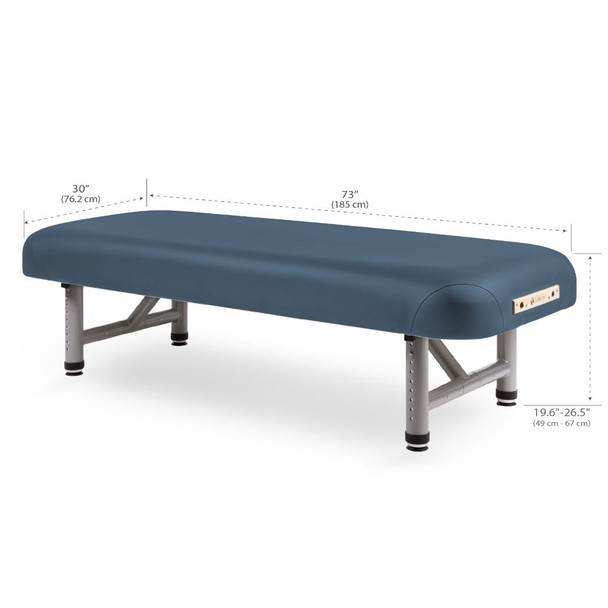 Earthlite Yosemite Compact Shiatsu Table - Low Narrow Shiatsu Massage Table for Deep Tissue Access