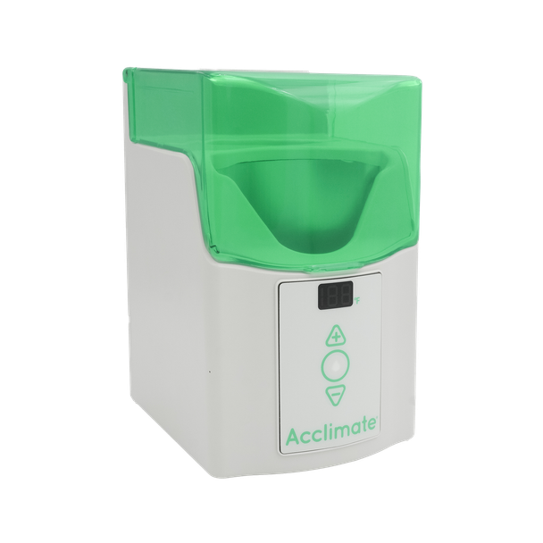 HR Healthcare Acclimate Gel Warmer - Ultrasound Gel Warmer for Bottles and Single-Use Packets, LED Readout