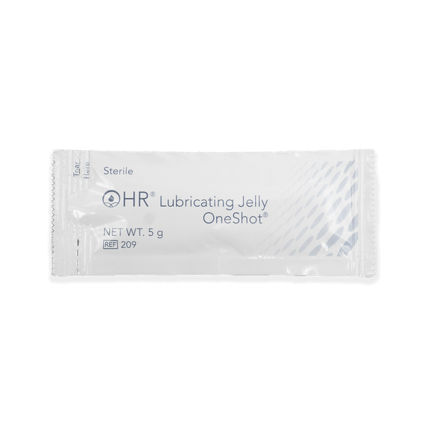 HR Healthcare HR Lubricating Jelly - Sterile Water-Soluble Lubricating Jelly in Tubes and Packets