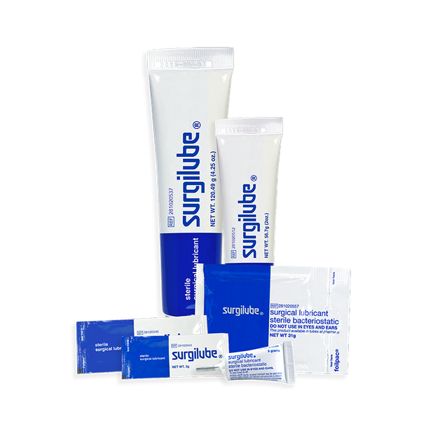 HR Healthcare Surgilube Surgical Lubricant - Sterile Surgical Lubricant in Tubes and Foilpac Packets
