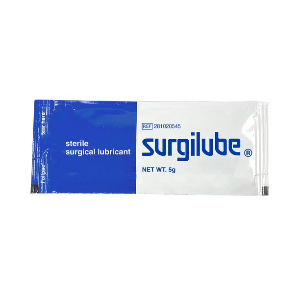 HR Healthcare Surgilube Surgical Lubricant - Sterile Surgical Lubricant in Tubes and Foilpac Packets