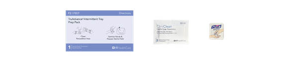 HR Healthcare TruAdvance Closed System Intermittent Catheter Trays - EZ-Advancer Catheter Trays, CSR Wrap