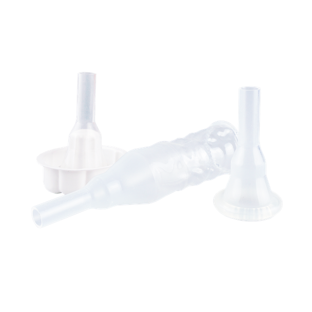 HR Healthcare TruCath Silicone Male External Catheters - Extended Adhesive Catheters, 25 to 41 mm Sizes