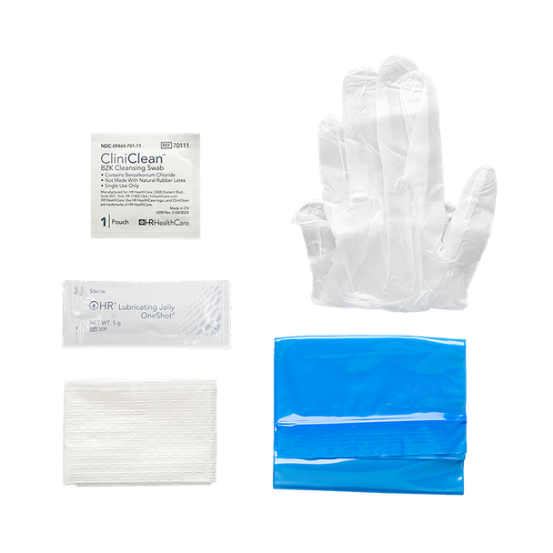 HR Healthcare TruCath Intermittent Catheter Insertion Kits - Aseptic Insertion Kits with Prep Supplies