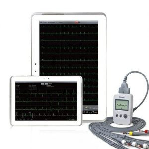 Edan SE-18 Electrocardiograph – Resting EKG Machines, Large high resolution color touch screen