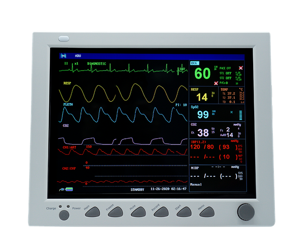 Edan iM8 Patient Monitor – EdanUSA iM8 Exclusive 12" Patient Monitor, Standard configuration (ECG