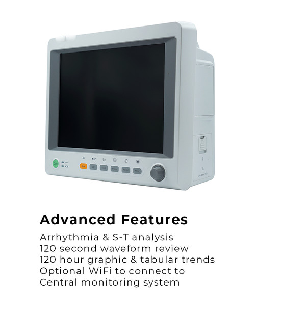 Edan iM70 Patient Monitor – Touch Screen Dual IBP Slots, Professional Diagnostic Equipment