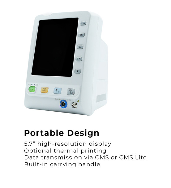 Edan M3 Vital Signs Monitor – Spot and continuous monitoring, Professional Diagnostic Equipment
