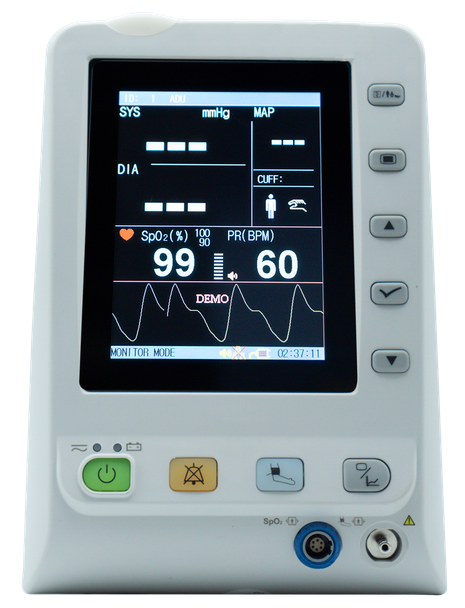 Edan M3 Vital Signs Monitor – Spot and continuous monitoring, Professional Diagnostic Equipment