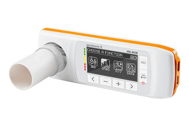 MIR Spirobank II Smart Spirometer – Free dedicated app (MIR Spiro App), EXCHANGE PROTOCOL)