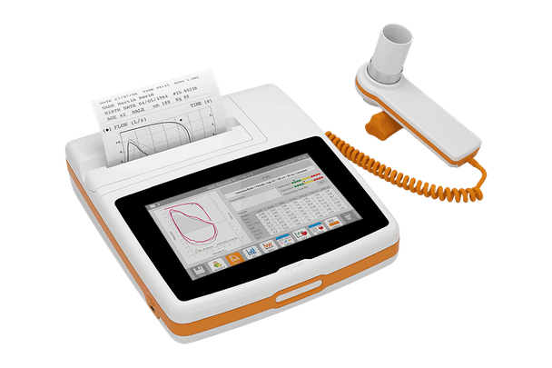 MIR Spirolab Spirometer – Embedded thermal printer, Long Lasting Rechargeable Battery (DROP SHIP ONLY)