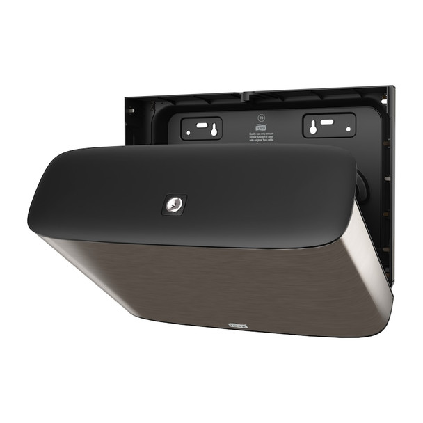 Tork Mini Jumbo Toilet Paper Roll Dispenser Stainless Steel T2 - Universal Quality, Image Line Design