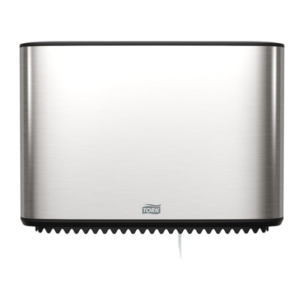 Tork Mini Jumbo Toilet Paper Roll Dispenser Stainless Steel T2 - Universal Quality, Image Line Design