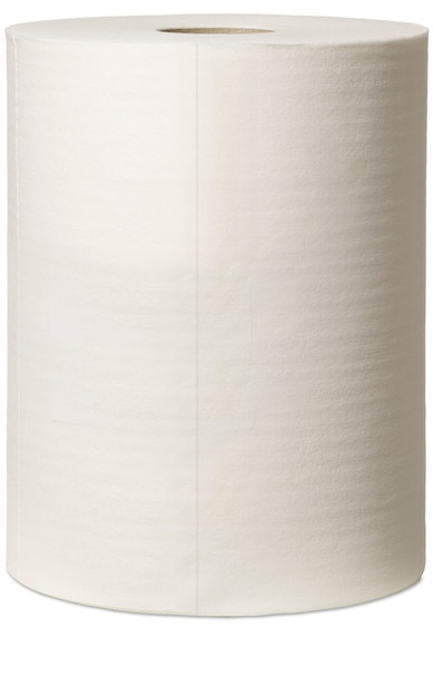 Tork Cleaning Cloth White W2 - 1 Rolls per Case, 500 Sheets per Roll, Wiper pak system, Premium Quality
