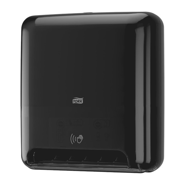 Tork Matic Automatic Hand Towel Roll Dispenser Black H1 - Universal Quality, Elevation Design