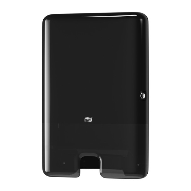 Tork Xpress Multifold Hand Towel Dispenser - 1 per Case, Elevation Design, Plastic, Black, Genuine Tork