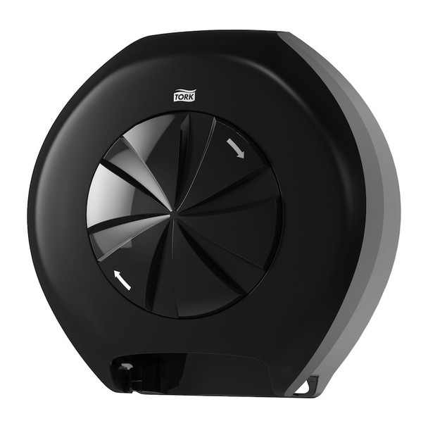 Tork OptiCore 3-Roll Toilet Paper Roll Dispenser Black T11 - Split-gap core toilet paper system