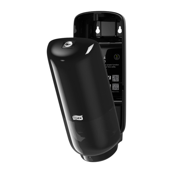 Tork Automatic Soap and Sanitizer Dispenser Black S4 - Universal Quality, Elevation Design