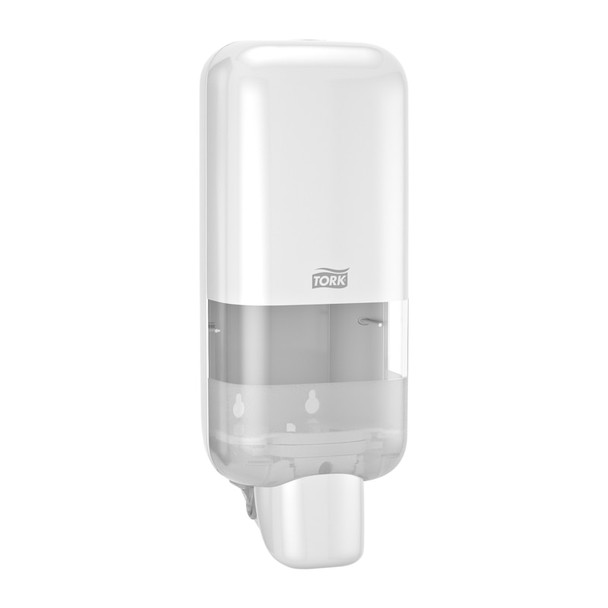 Tork Soap and Sanitizer Dispenser White S4 - 6 per Case, Premium Quality, Elevation Design