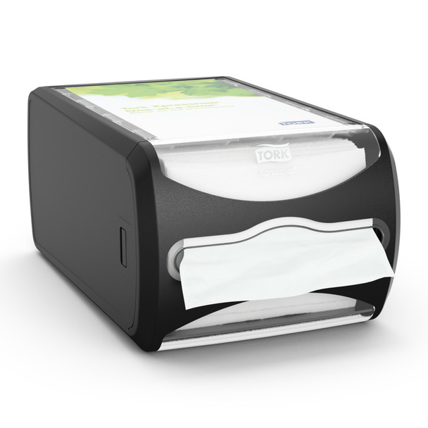 Tork Xpressnap Counter Napkin Dispenser Black N4 - Xpressnap napkin system, Universal Quality