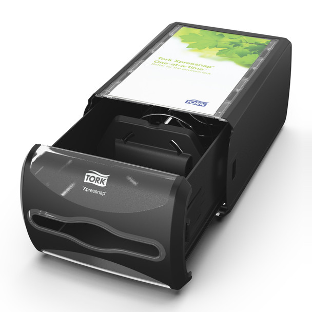 Tork Xpressnap Counter Napkin Dispenser Black N4 - Xpressnap napkin system, Universal Quality