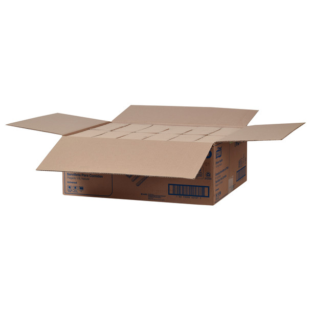 Tork Natural Dinner Napkin - 12 Packs per Case, Universal Quality, Nature, 1-Ply, Genuine Tork