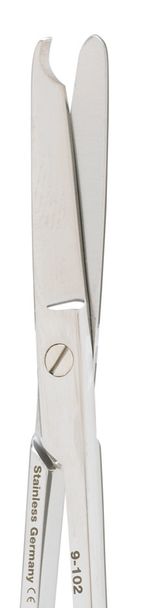 Integra Miltex Littauer Stitch Scissors Sterile Single-Use 5-1/2 in, Hook Blade, Box of 50, Suture