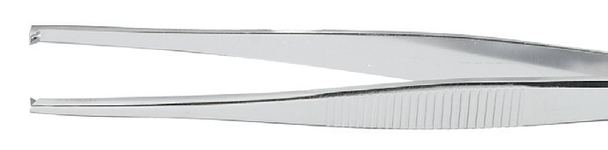 Integra Miltex Tissue Forceps Sterile Single-Use, 1x2 Teeth, 4-1/2 in Box of 50 and 5 in Box of 25