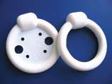 Integra Miltex Ring Pessary with Knob and Support, Medical Grade Silicone, Sizes 1 to 7, Prolapse
