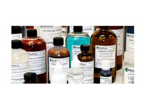 EDM3 QuickLink I Wright's Giemsa Hematology Stain in 2 Configurations, 16 oz and 32 oz, Ready to Use