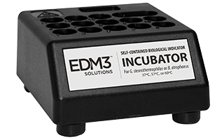 EDM3 EZTest Starter Kits with LED Incubator and ProPack Integrator for Steam Sterilizer Monitoring