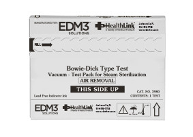 EDM3 Bowie-Dick Type Test Packs Disposable Vacuum Test Packs for Pre-Vacuum Steam Sterilizers