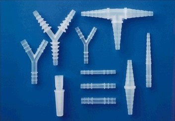Busse Straight Tubing Connectors, 6mm and 8mm, Sterile or Clean, Suction Line Connectors, 400 or 500 per Case