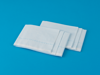 Busse Autoclavable Drapes and Towels, 18 x 26 in, Tissue Poly Tissue, Non Sterile, Fenestrated or Plain