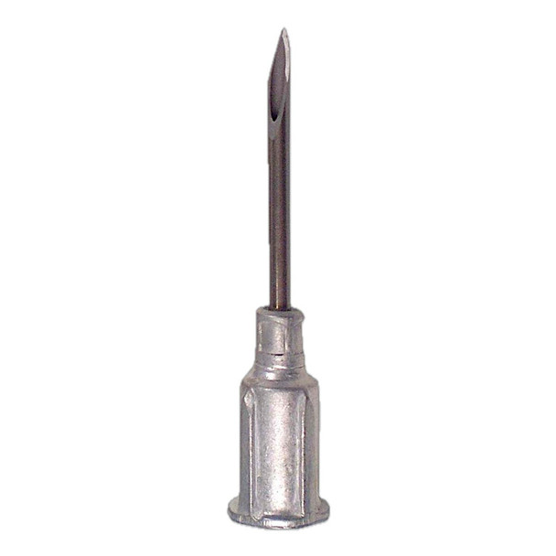 Exel Aluminum Hub Veterinary Needles – Sterile Hypodermic Needles 14G to 20G, Veterinary Use Only