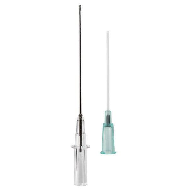 Exel Safelet IV Catheters – FEP Catheter, Flashback Chamber, Color Coded, 14G to 24G, Case of 200