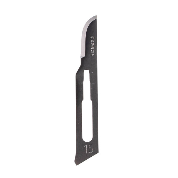 Exel Sterile Surgical Blades – Carbon Steel, Sizes 11 and 15, Gamma Sterilized, Foil Peel Pack
