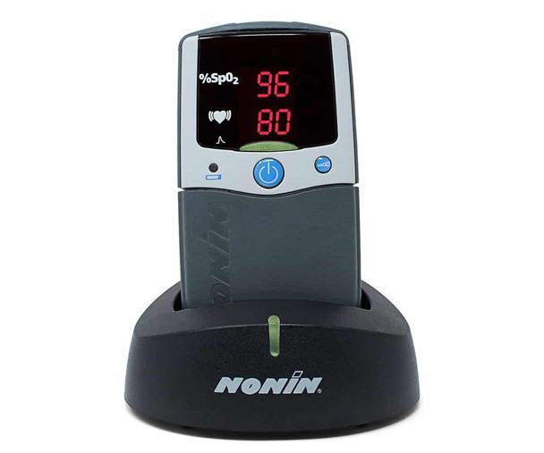 Nonin PalmSAT 2500A Handheld Pulse Oximeter with Alarms, PureSAT SpO2 and 60 Hour Battery Life