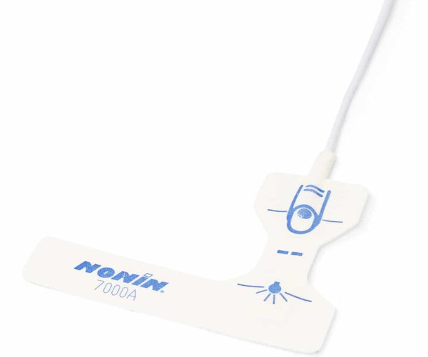 Nonin Flexi-Form III 7000 Disposable Microfoam SpO2 Sensors, Adult Pediatric Infant Neonatal, Box of 24