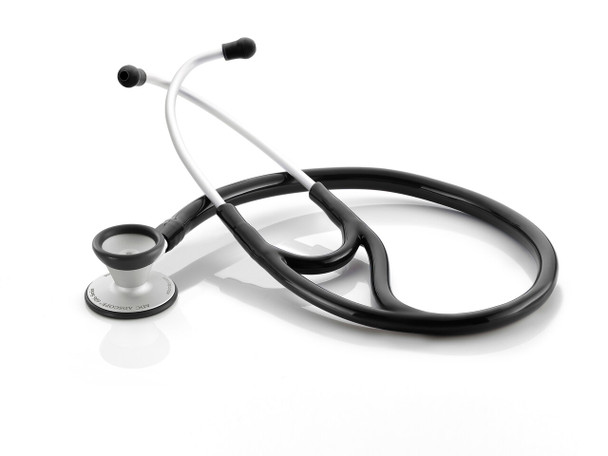 ADC Adscope 606 Lightweight Cardiology Stethoscope with Aluminum Chestpiece and Bi-Lumen Tubing