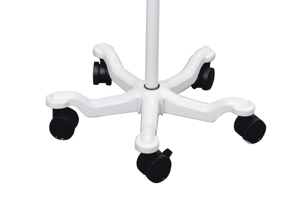 ADC Diagnostix 752M Mobile Sphygmomanometer with 6 Inch Luminescent Dial, Spider-Leg Stand and Cuff Basket