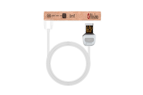Masimo RD SET Cabled SpO2 Sensors, Single-Patient Use, for Adult and Infant Patients with Ear Sensor Option