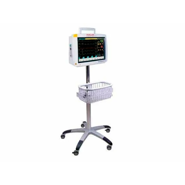 Schiller T-Lite Patient Monitor with Touchscreen, ECG, NIBP and SpO2 for Basic Bedside Monitoring