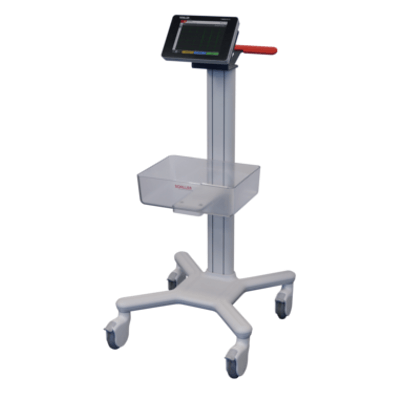 Schiller Trolley for CARDIOVIT FT-1 ECG Machine, Rolling Cart Dedicated to the FT-1 Portable ECG System