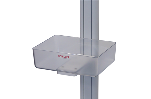 Schiller Drawer for Trolleys X1 and X2, Storage Drawer for Schiller ECG Trolley Systems and Supplies