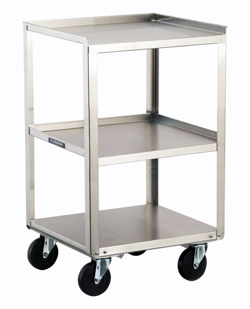Lakeside Equipment Stand with Three Shelves and No Drawers, 18-3/4 x 16-3/4 x 31 in Overall