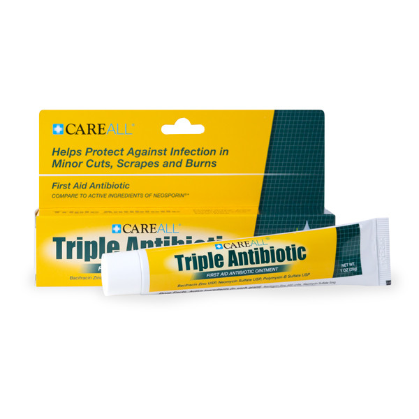 New World Imports CareAll 1 oz. Triple Antibiotic Ointment, Compare to Neosporin Active Ingredient