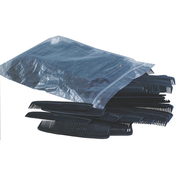 New World Imports 5″ Black Comb (144 per Polybag), 15 bags of 144 combs (2160 combs), Case Pack